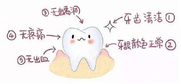 如何判断牙齿是否健康