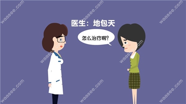 我的牙齿情况是典型的地包天