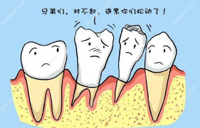 牙齿松动怎么办