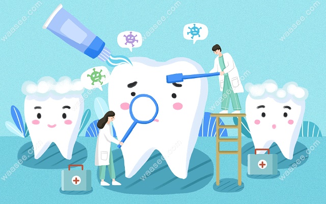 喷砂洗牙能柔和的清洁牙齿的牙垢、牙菌斑