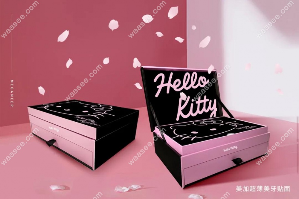 美加hello kitty系列贴面包装