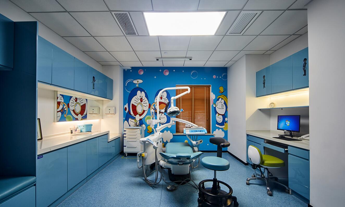 蓝色儿童诊室
