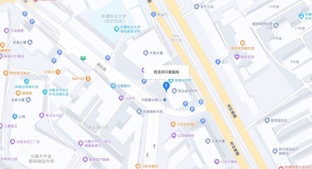 乌鲁木齐优佳贝口腔网点分布