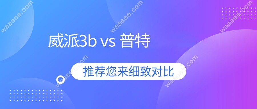 威派3b vs 普特