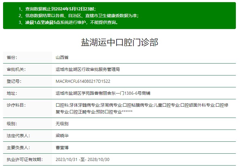 医院资质 医院资质