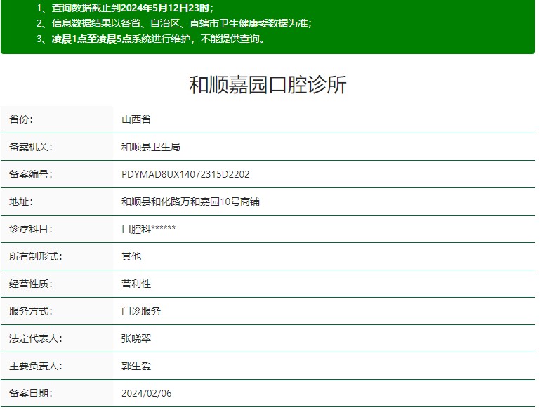 医院资质 医院资质