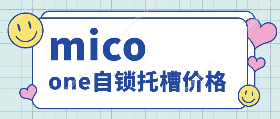 micoone自锁托槽价格