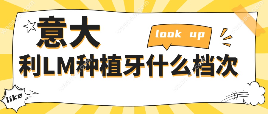 意大利LM种植牙什么档次