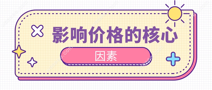 影响价格的核心因素