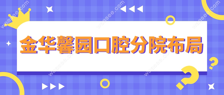 金华馨园口腔分院布局