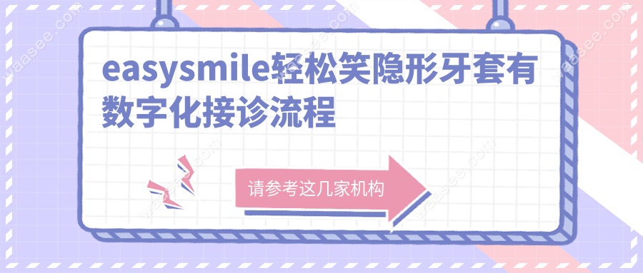 easysmile轻松笑隐形牙套为什么便宜?数字化流程降低成本