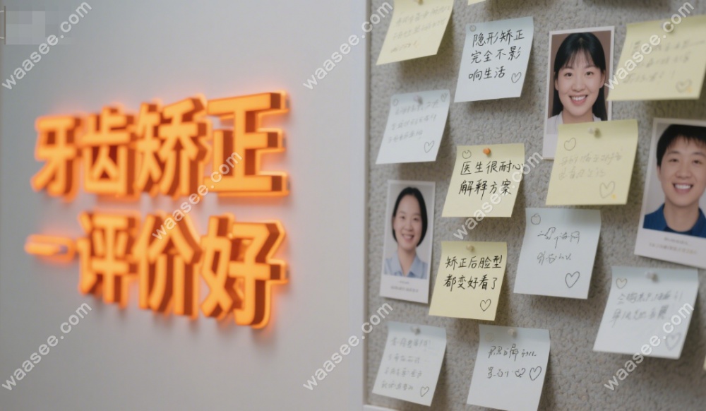 深圳新安麦芽口腔牙齿矫正评价好,郑苍尚轻松搞定骨性龅牙