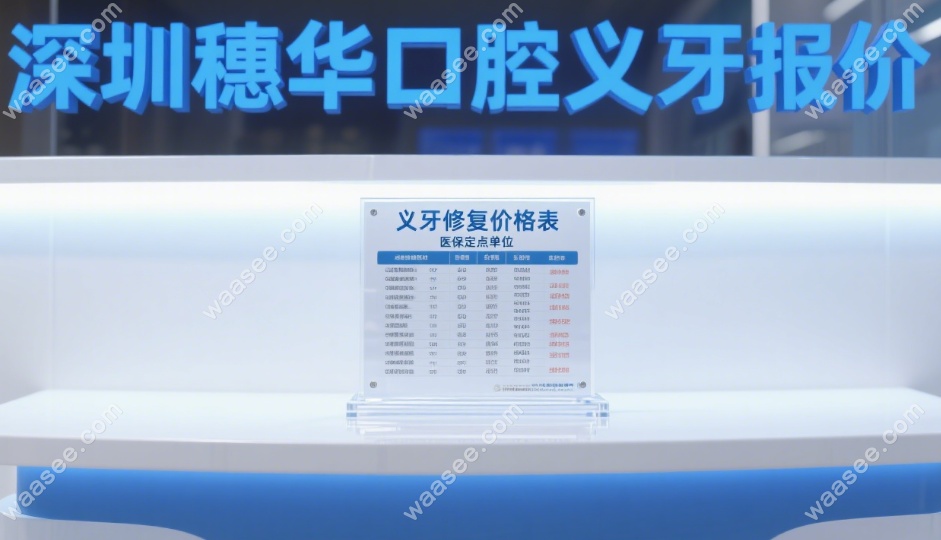 深圳穗华口腔义牙报价:单颗360元起,博士团队坐诊.3年免费调