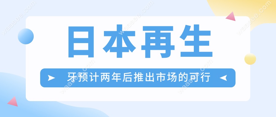 日本再生牙预计两年后推出市场的可行性分析