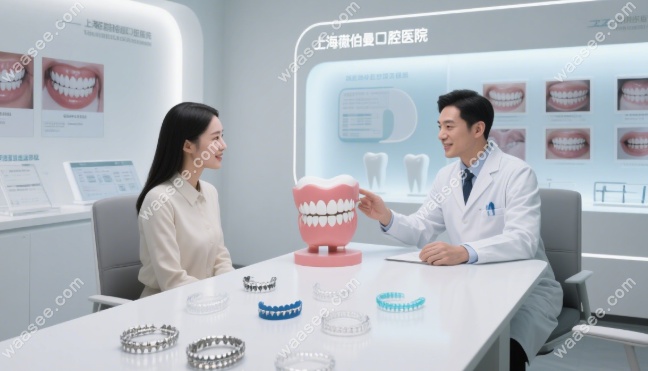 上海薇琳伯曼口腔医院牙齿矫正5999元起,价格不坑人还有优惠