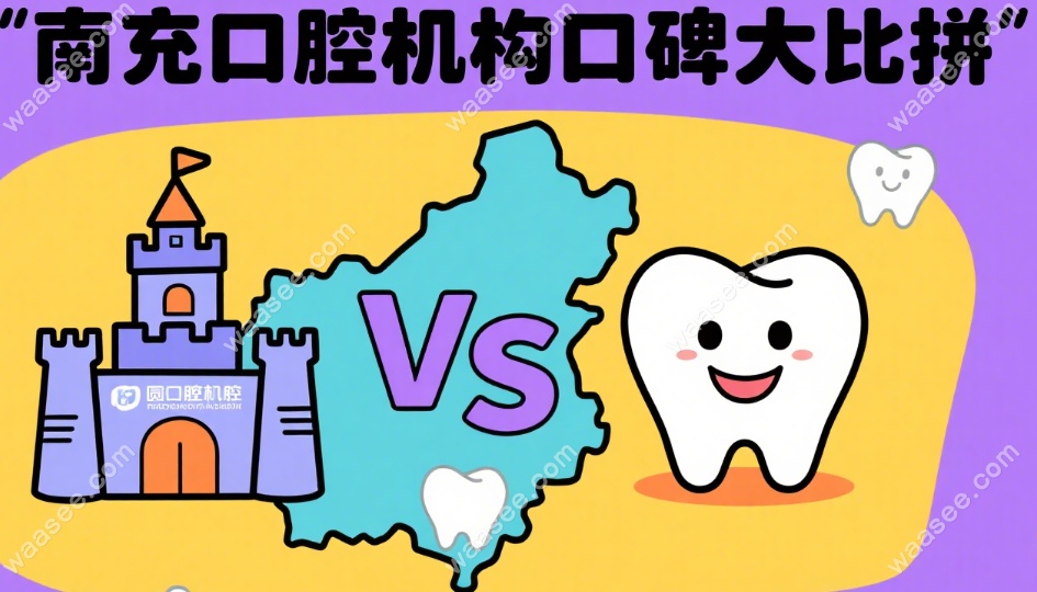 南充莱丁堡口腔和团圆口腔哪家好?口碑评分大比拼:90%选这家