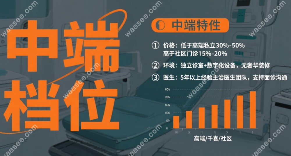 深圳千喜口腔妥妥是中端口腔