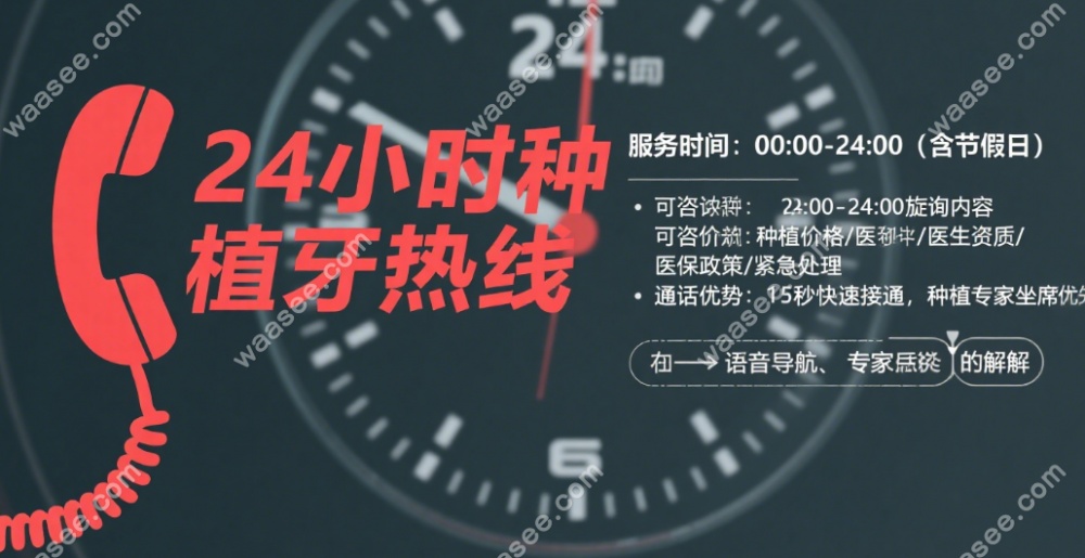 种植牙问询热线24小时接听