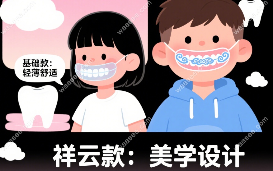 雅舒美牙套对比