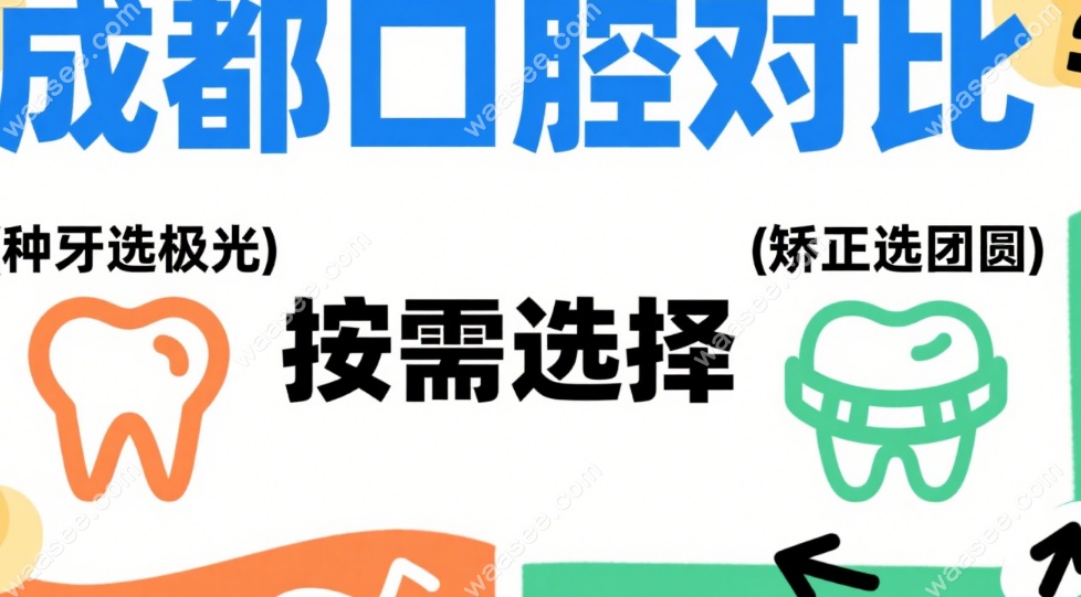 成都极光口腔和团圆口腔哪个好?真实体验分享:种牙/矫正…