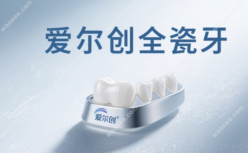 爱尔创全瓷牙800的跟1600元的区别:800元是基础款材质透光性差