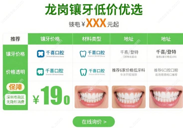 龙岗镶牙避坑指南