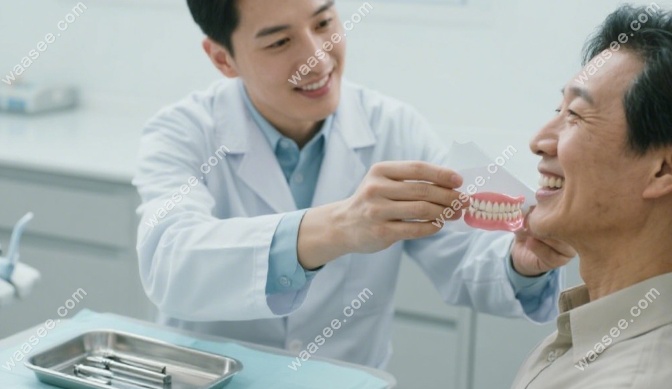 美冠塔口腔做全口假牙